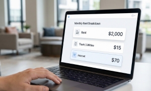 Residents pay through rent billing model